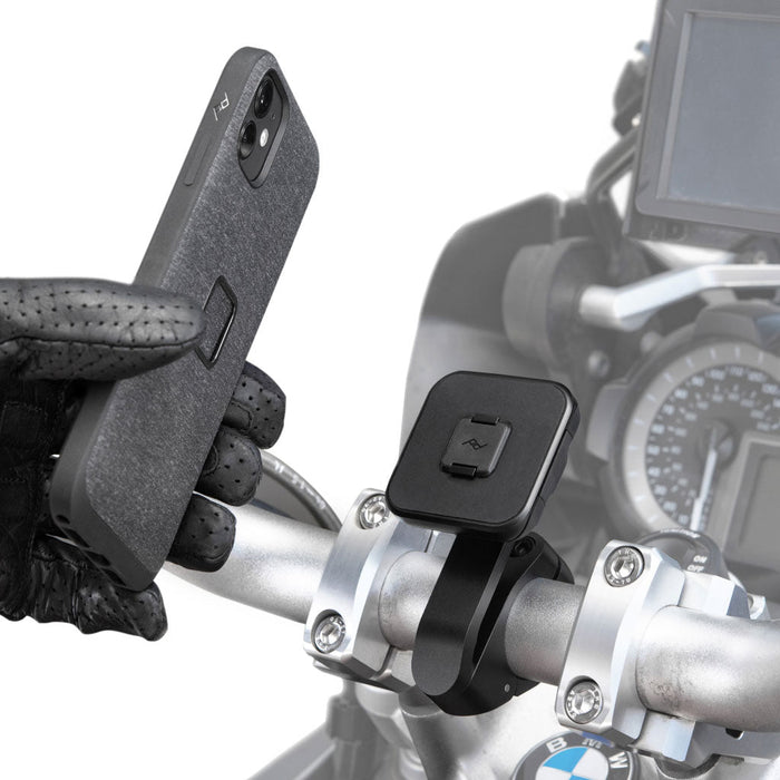 Motorcycle Bar Mount | Non-Charging Locking v1