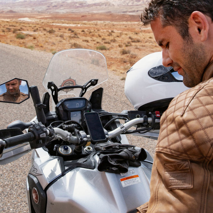 Motorcycle Bar Mount | Non-Charging Locking v1