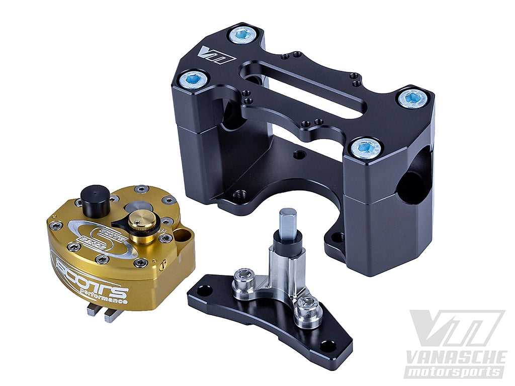 Ducati DX Scott's Damper Kit Submount / Riser — Vanasche Motorsports