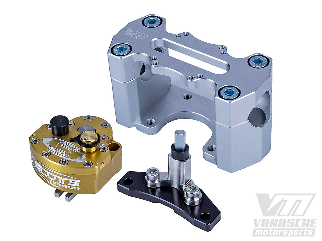 Ducati DX Scott's Damper Kit Submount / Riser — Vanasche Motorsports