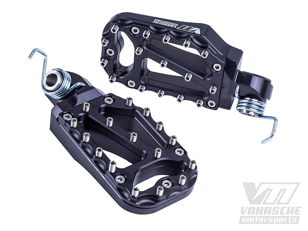 Aprilia 660 Adventure Footpegs — Vanasche Motorsports