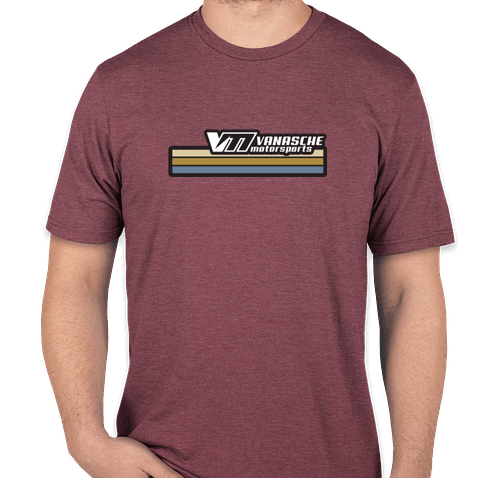 Vanasche Motorsports Stripes w/Logo T-Shirt
