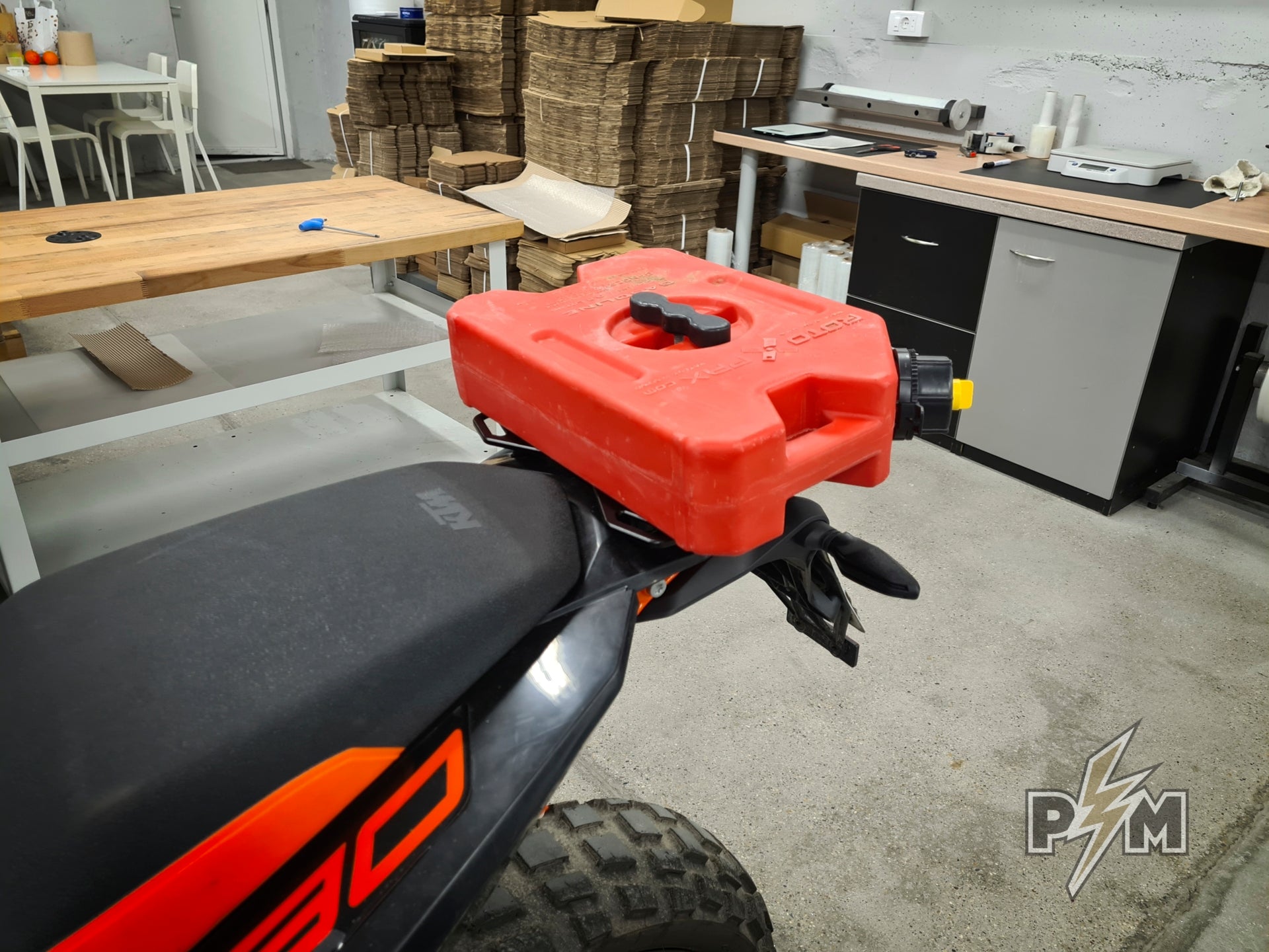 PerunMoto - SMALL Billet Rack - 790/890 — Vanasche Motorsports