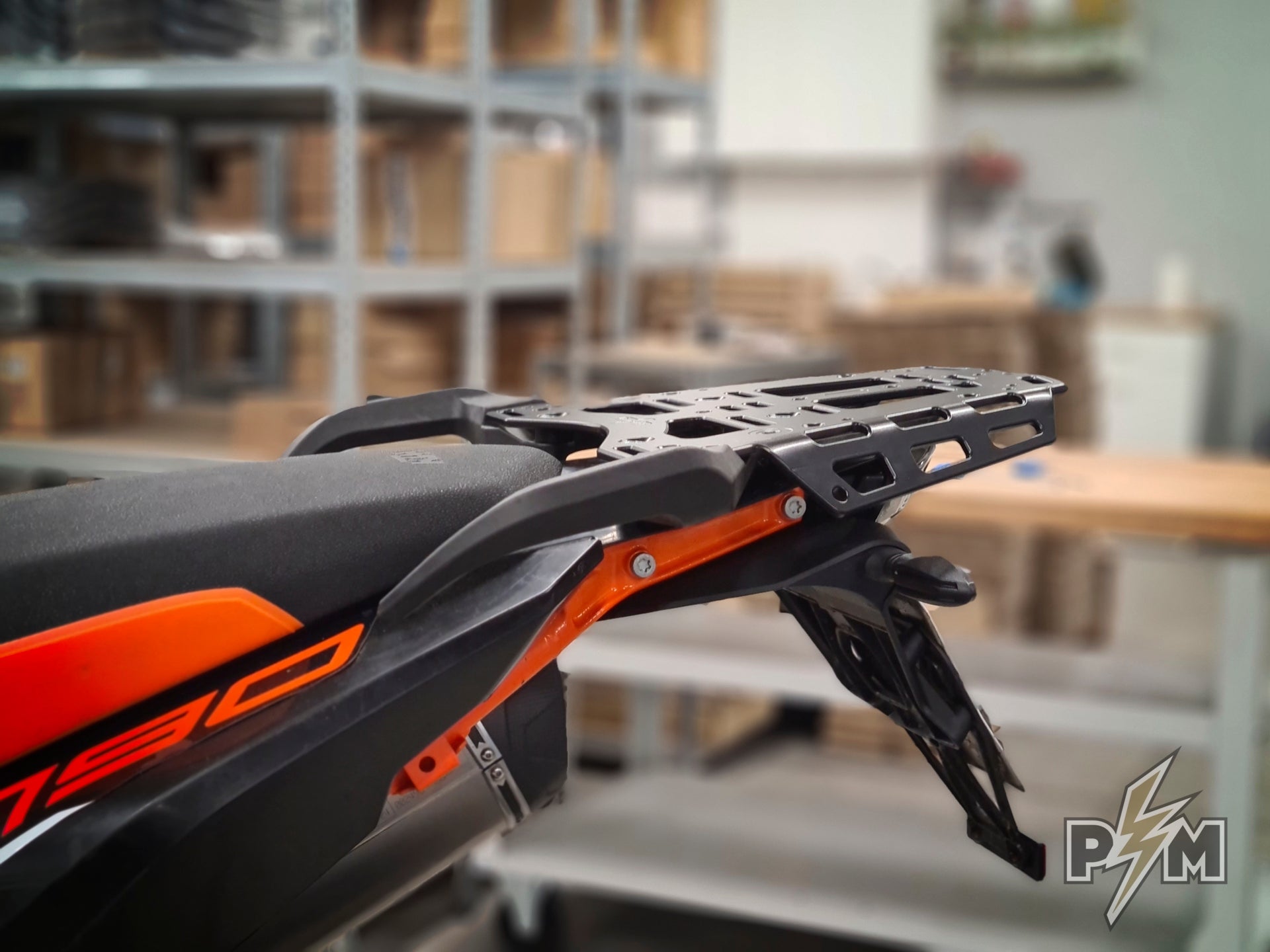 PerunMoto - LARGE Billet Rack - 790/890 — Vanasche Motorsports