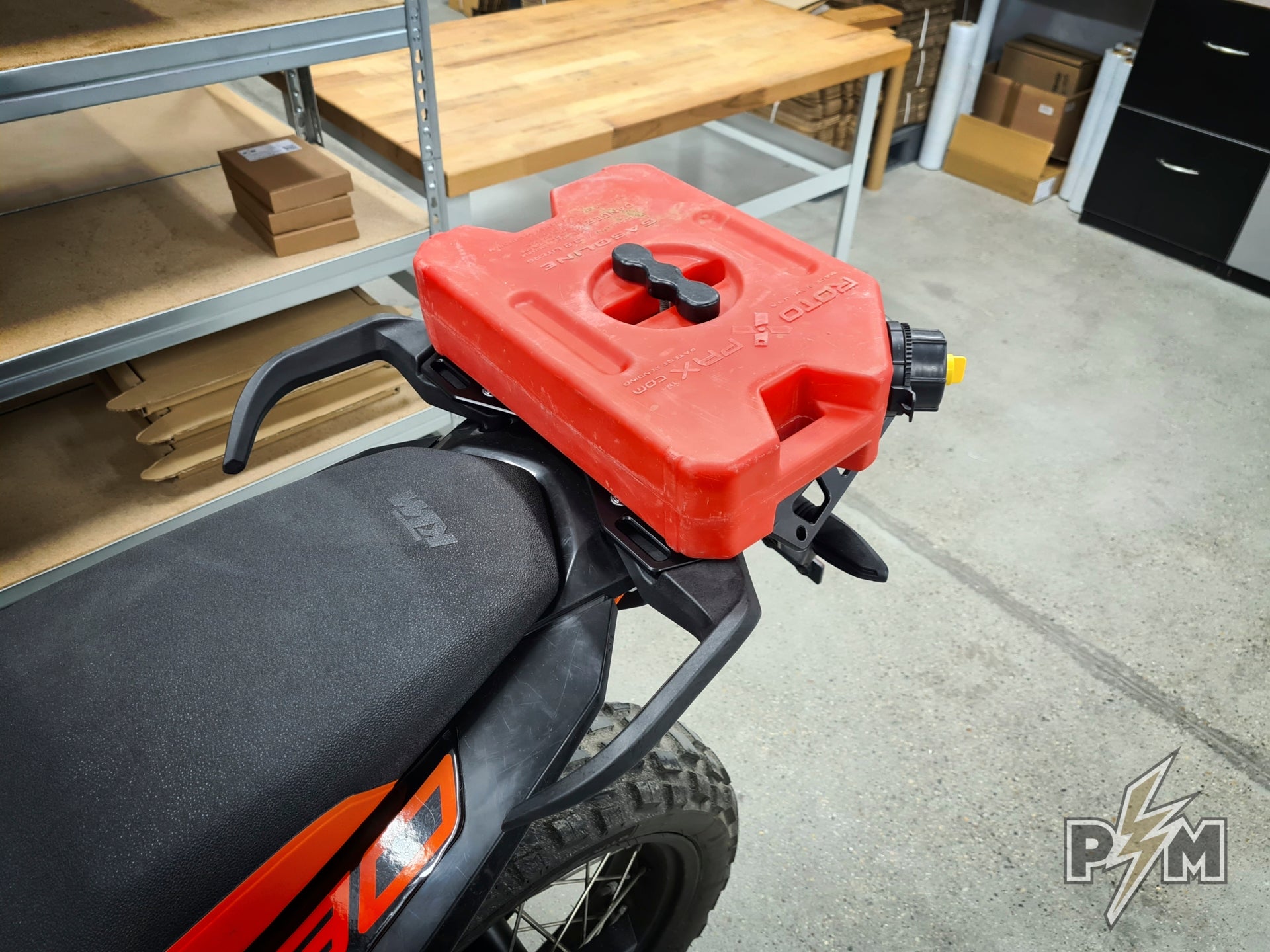 rinページ PerunMoto - LARGE Billet Rack - 790/890 — Vanasche Motorsports