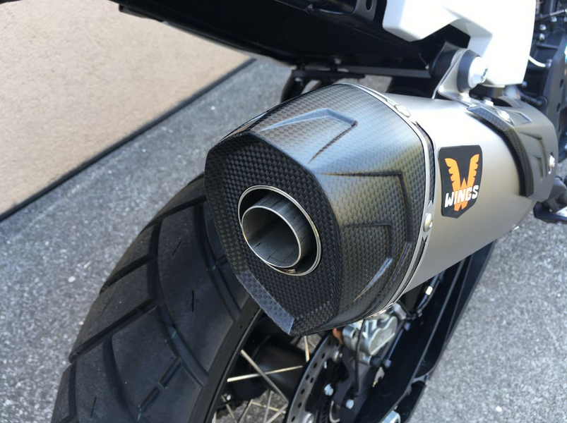 WINGS Slip On Exhaust - 790/890 — Vanasche Motorsports